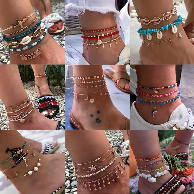 Layered Gold Shell Anhnger Kette Ankle Armband Auf Bein Fu Schmuck Boho Charme fr Frauen Zubehr Mujer
Layered Gold Shell Anhnger Kette Ankle Armband Auf Bein Fu Schmuck Boho Charme fr Frauen Zubehr Mujer
