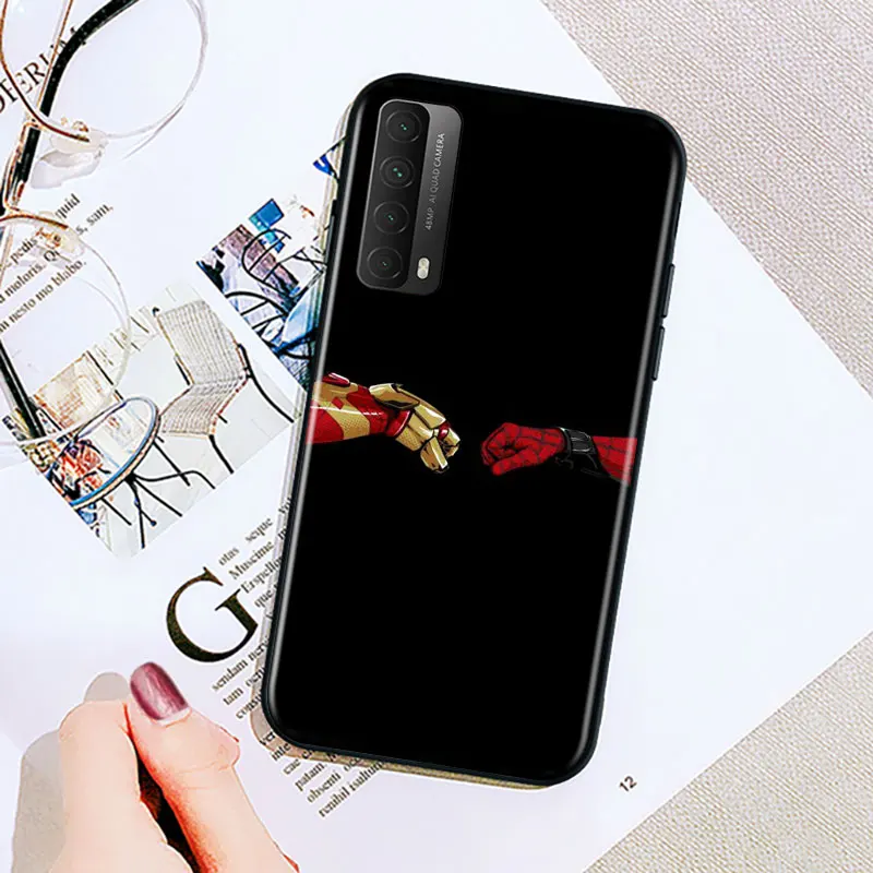Чехол для телефона с Марвел Железный человек Huawei Y9S Y9A Y9 Y8P Y8S Y7P Y7A Y7 Y6S Y6 Y5P Y5 PRO Lite Prime