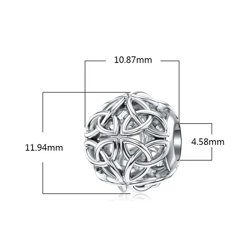 DALARAN Celtic Knot 925 Sterling Silver Forever Love Bead Charms Silver 925 Original Fo Bracelet Fine Jewelry Making 
DALARAN Celtic Knot 925 Sterling Silver Forever Love Bead Charms Silver 925 Original Fo Bracelet Fine Jewelry Making