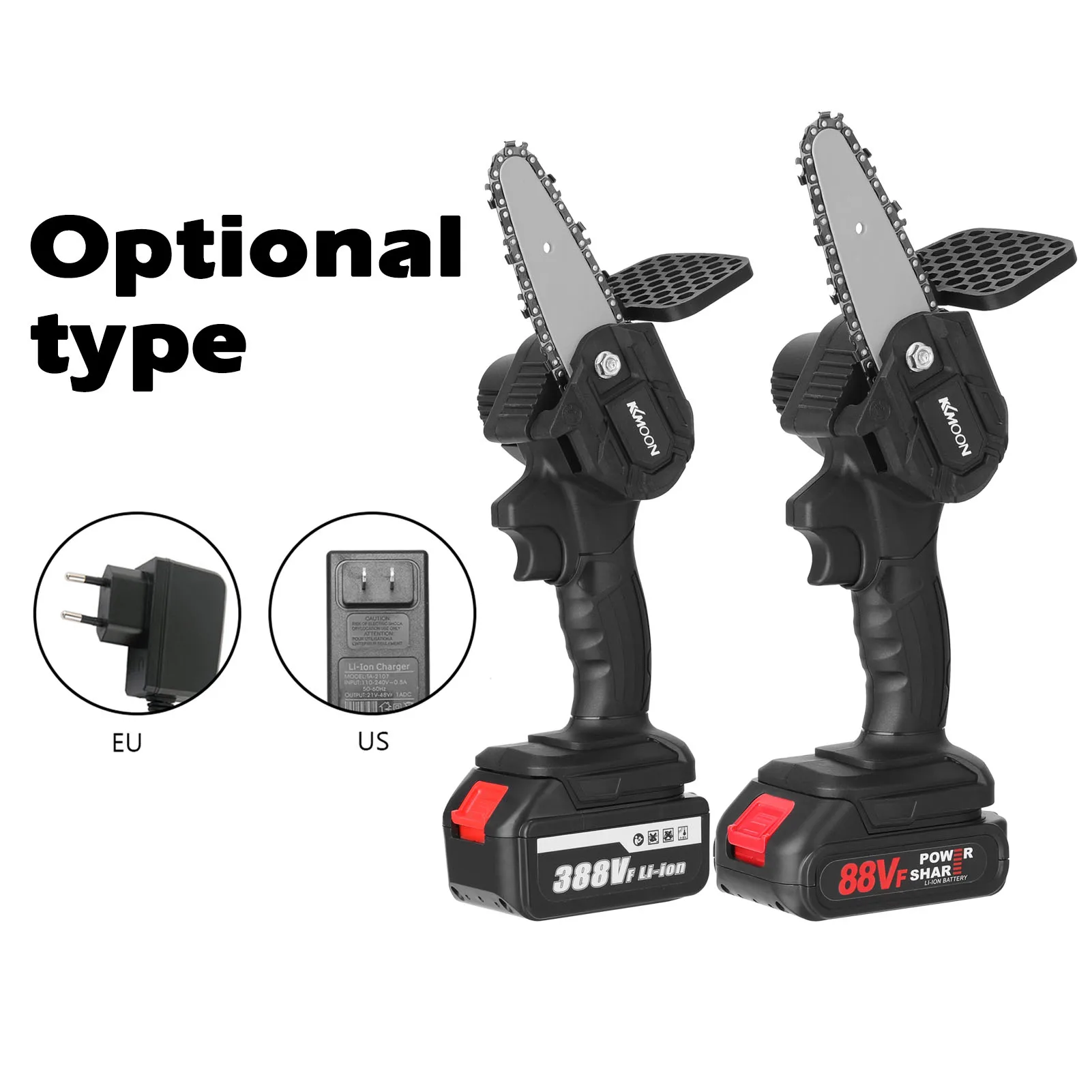 KKmoon 21V 4inch Portable Electric Pruning-Saw Small Wood Spliting Chainsaw Brush Motor Woodworking Power Tools Garden Orchard
KKmoon 21V 4inch Portable Electric Pruning-Saw Small Wood Spliting Chainsaw Brush Motor Woodworking Power Tools Garden Orchard