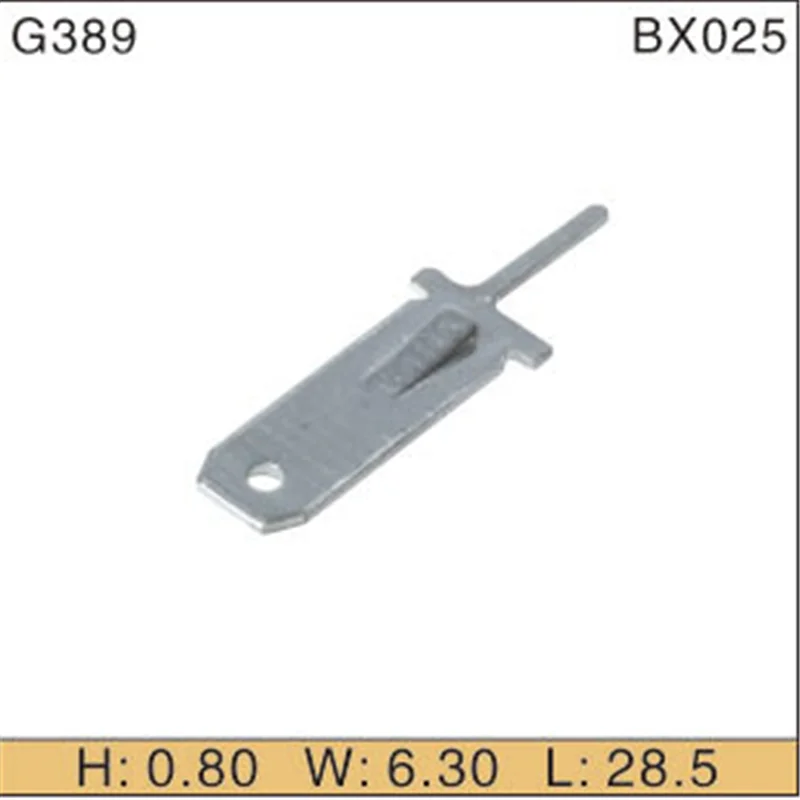 Free shipping 1000pcs Car Electronics & Motorcycle Accessories & Parts G389 male terminal connector
Free shipping 1000pcs Car Electronics & Motorcycle Accessories & Parts G389 male terminal connector