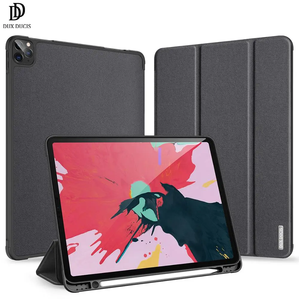 Dux Ducis Flip Case For Apple Ipad Pro 11 2020 Foldable Stand Shock-proof Anti-knock Full Cover With Apple Pencil Holder Slot
Dux Ducis Flip Case For Apple Ipad Pro 11 2020 Foldable Stand Shock-proof Anti-knock Full Cover With Apple Pencil Holder Slot