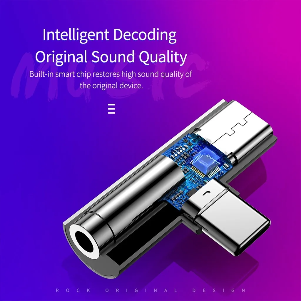 USB C разъем адаптера типа для аудиоразъема Aux 3 5 мм кабель наушников сплав прочная