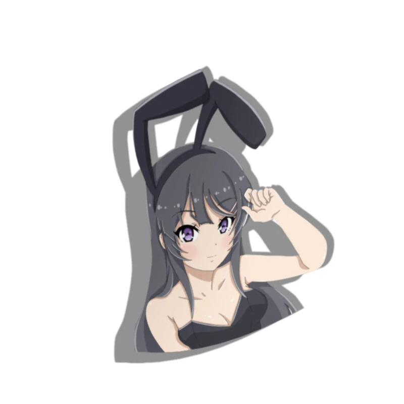 Creative Funny Cute Bunny Girl Car-Styling Stickers Decals Motorcycle Waterproof Window Sticker PVC 13cm X 9.8cm
Creative Funny Cute Bunny Girl Car-Styling Stickers Decals Motorcycle Waterproof Window Sticker PVC 13cm X 9.8cm
