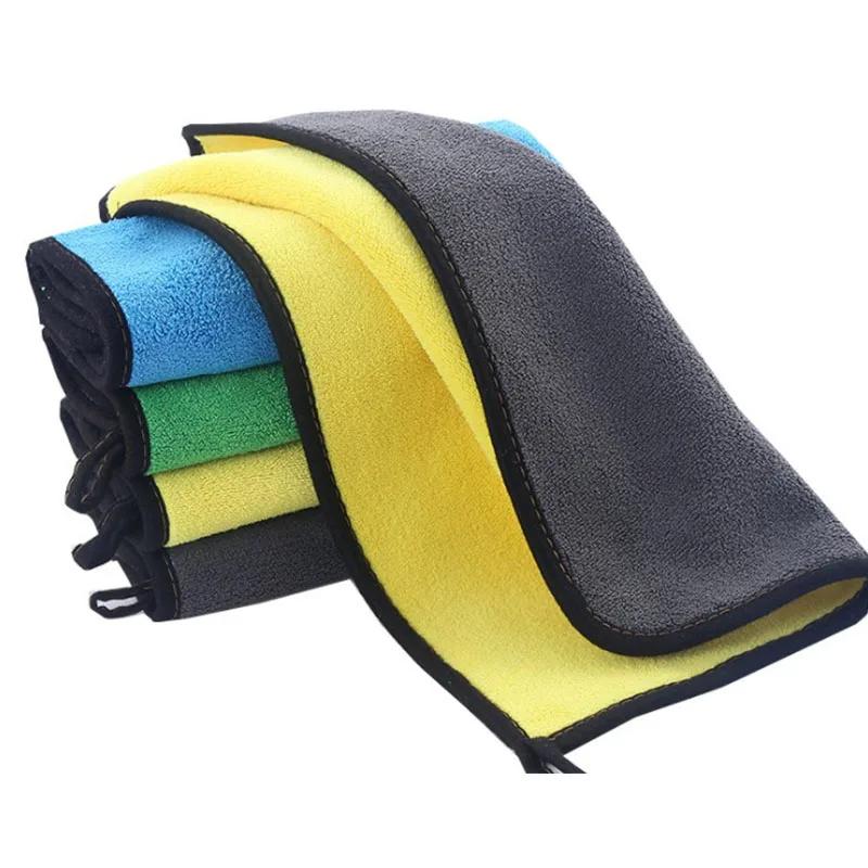 High density car towel coral fleece double-sided car towel absorbent cleaning towel 
High density car towel coral fleece double-sided car towel absorbent cleaning towel