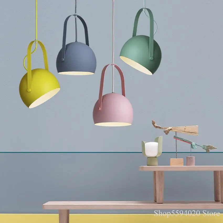 Nordic Minimalist Macaron Pendant Lights Dining Room Iron Lampshade Kitchen Hanging Lamps Home Decor Hanglamp Lustre Suspension
Nordic Minimalist Macaron Pendant Lights Dining Room Iron Lampshade Kitchen Hanging Lamps Home Decor Hanglamp Lustre Suspension