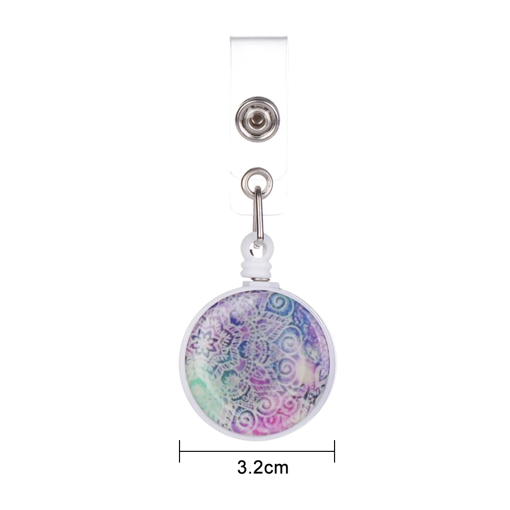 1PC 360 Degree Rotation Retractable Nurse Badge Reel Clip IC ID Name Card Plate Holder Gifts Stationery Key Ring Office Supplies
1PC 360 Degree Rotation Retractable Nurse Badge Reel Clip IC ID Name Card Plate Holder Gifts Stationery Key Ring Office Supplies