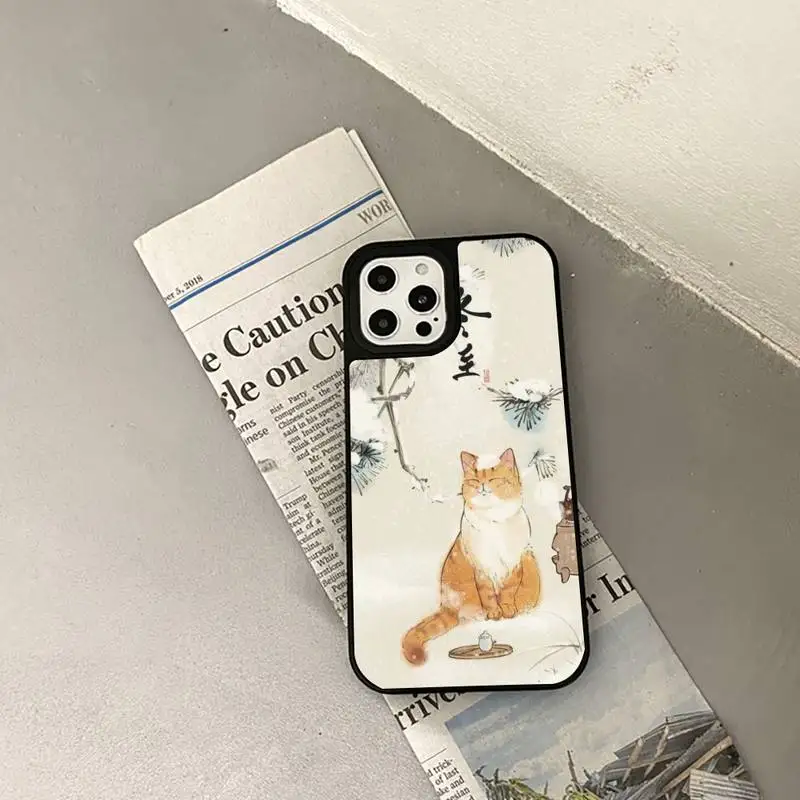 Solar terms Cat illustrations Phone PC&TPU Case for SAMSUNG6 7 8 9 10 20 note5 7 9 10 20 Cover Fundas Coque
Solar terms Cat illustrations Phone PC&TPU Case for SAMSUNG6 7 8 9 10 20 note5 7 9 10 20 Cover Fundas Coque