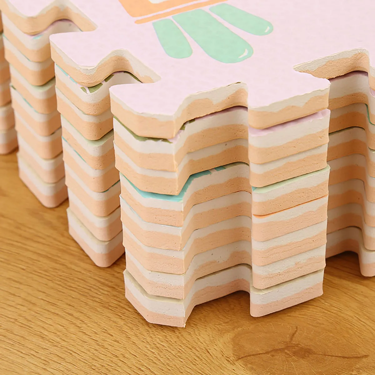 New Pine EVA Foam Play Mat with Fence Baby Puzzle Jigsaw Floor Mats Thick Carpet Pad Toys For Kids Educational Toys Activity Pad
New Pine EVA Foam Play Mat with Fence Baby Puzzle Jigsaw Floor Mats Thick Carpet Pad Toys For Kids Educational Toys Activity Pad