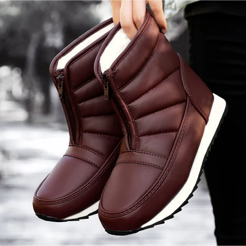 Women's Snow Boots 2022 Winter New Plush Warm Women's Thick-soled Nude Boots Round Toe Non-slip Flat Cotton Boots Botas De Mujer
Women's Snow Boots 2022 Winter New Plush Warm Women's Thick-soled Nude Boots Round Toe Non-slip Flat Cotton Boots Botas De Mujer