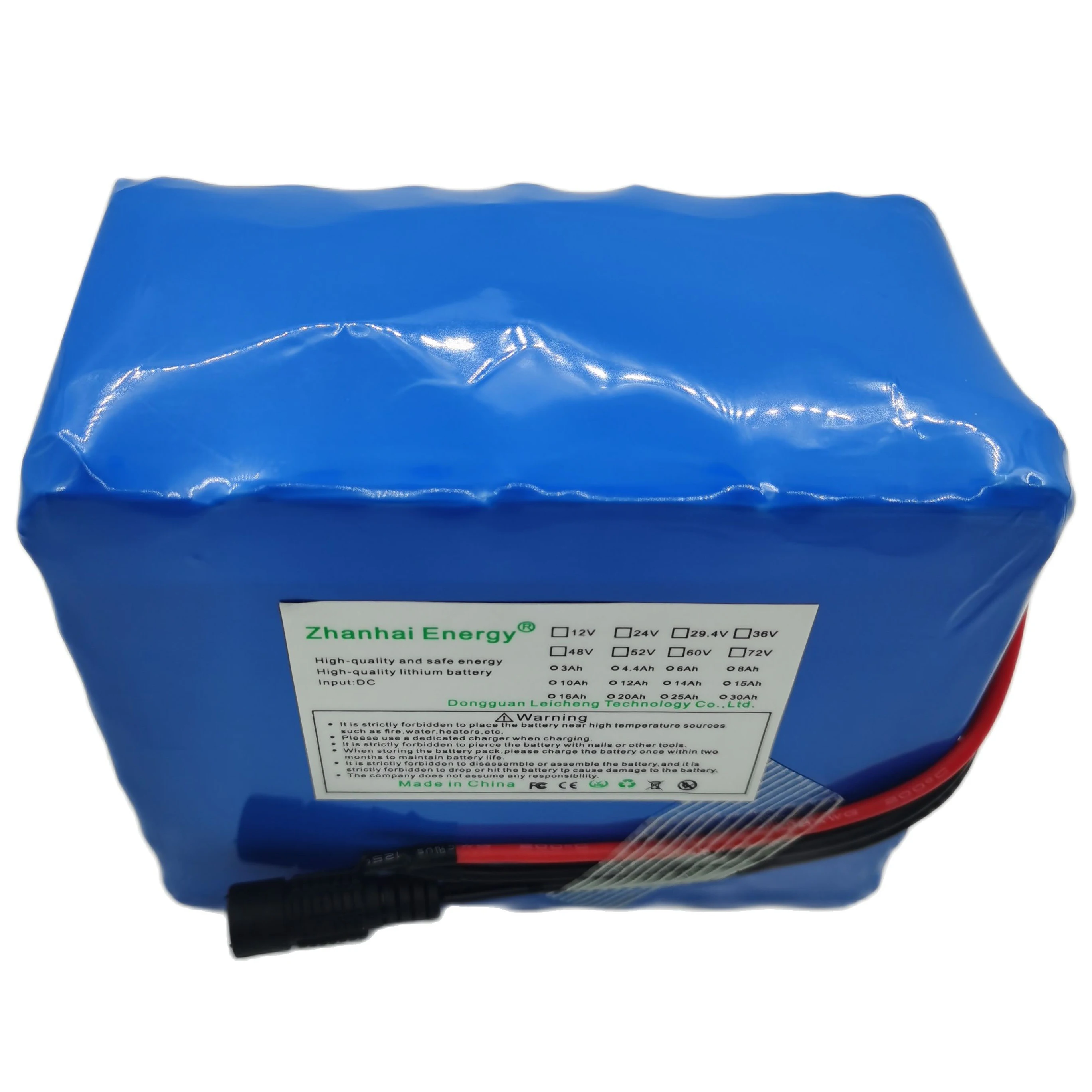 

24V 29.4V 20Ah 16Ah 14Ah 18650 Li-Ion Rechargeable Battery Pack 7S 6P For Below 750W Electric Bicycles New Customizable Charger