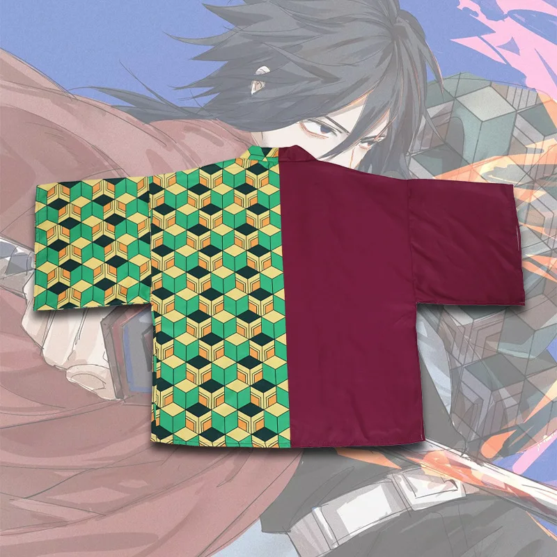 Demon Slayer Anime Peripheral Cosplay Haori Jacket Tanjiro Tomioka Yoshiyuki My Wife Two-dimensional Cloak
Demon Slayer Anime Peripheral Cosplay Haori Jacket Tanjiro Tomioka Yoshiyuki My Wife Two-dimensional Cloak