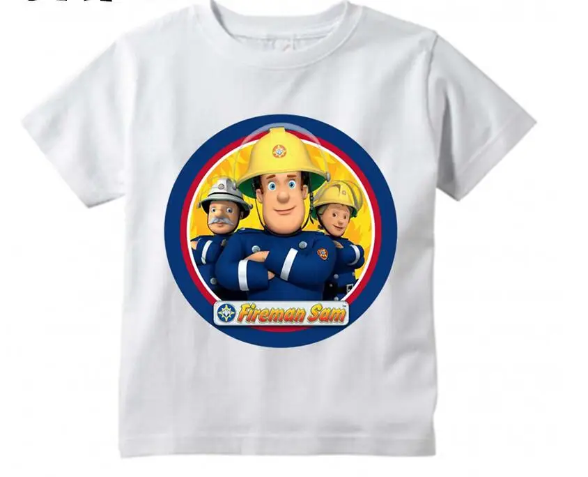 Kids Sam Fireman Firefighter Design T Shirt Boys/Girls Great Kawaii Short Sleeve Tops Children's Funny T-Shirt
Kids Sam Fireman Firefighter Design T Shirt Boys/Girls Great Kawaii Short Sleeve Tops Children's Funny T-Shirt