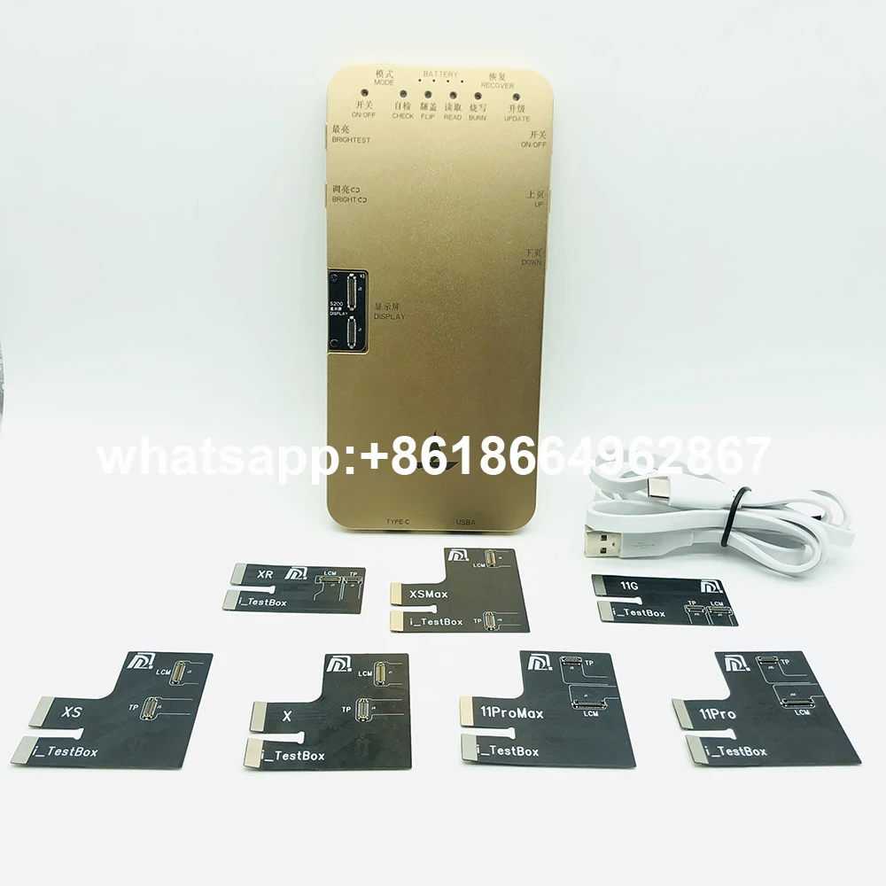 DL S200 LCD Programmer True Tone Repair Digitizer Tester 3D Touch Repair For iPhone 6S 6SP 7 7P 8 8P X XS XSM 11 11Pro Max
DL S200 LCD Programmer True Tone Repair Digitizer Tester 3D Touch Repair For iPhone 6S 6SP 7 7P 8 8P X XS XSM 11 11Pro Max