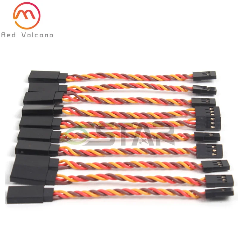 10 pcs /lot 6 Star 22# 22AWG 60Cores Futaba JR Anti-interference Servo Twisted Extension Cables Different Length free shipping
10 pcs /lot 6 Star 22# 22AWG 60Cores Futaba JR Anti-interference Servo Twisted Extension Cables Different Length free shipping