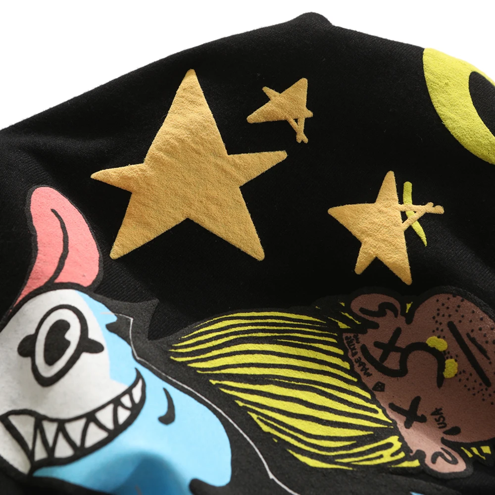 2021 Men Hip Hop Oversize T Shirt Streetwear Letter Star Print Harajuku Cotton T-Shirt Loose Casual Long Sleeve Tshirt Autumn
2021 Men Hip Hop Oversize T Shirt Streetwear Letter Star Print Harajuku Cotton T-Shirt Loose Casual Long Sleeve Tshirt Autumn