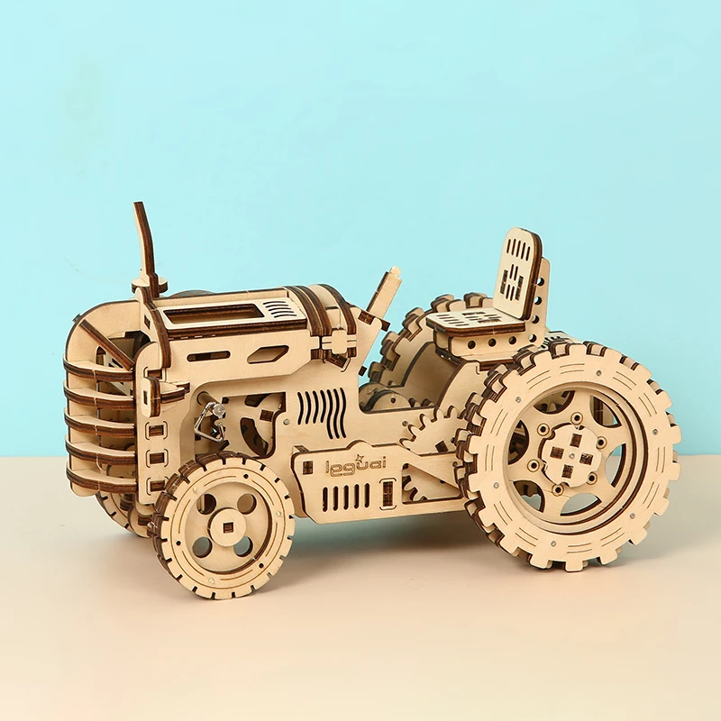 135pcs DIY Tractor Wooden Model Building Kits Assembly Toy Gift for Children Adult XY819
135pcs DIY Tractor Wooden Model Building Kits Assembly Toy Gift for Children Adult XY819