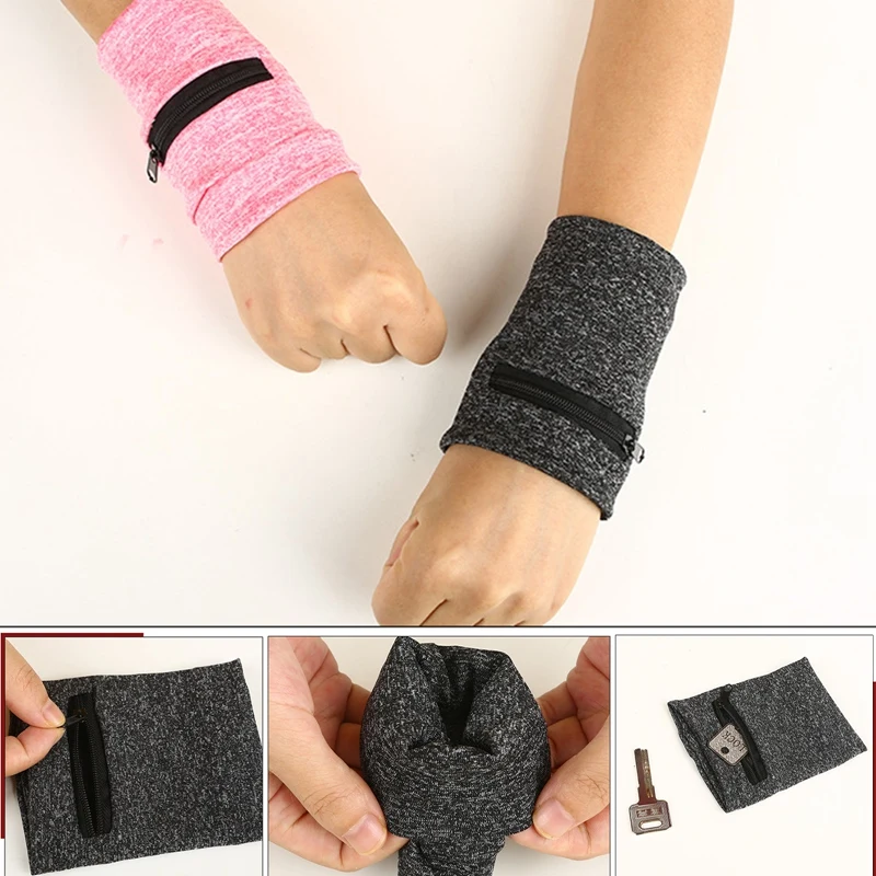 Portable Sport Armband Run Bag Wristband Badminton Tennis Sweatband Wrist Support Pocket Wrist Wallet Pouch
Portable Sport Armband Run Bag Wristband Badminton Tennis Sweatband Wrist Support Pocket Wrist Wallet Pouch
