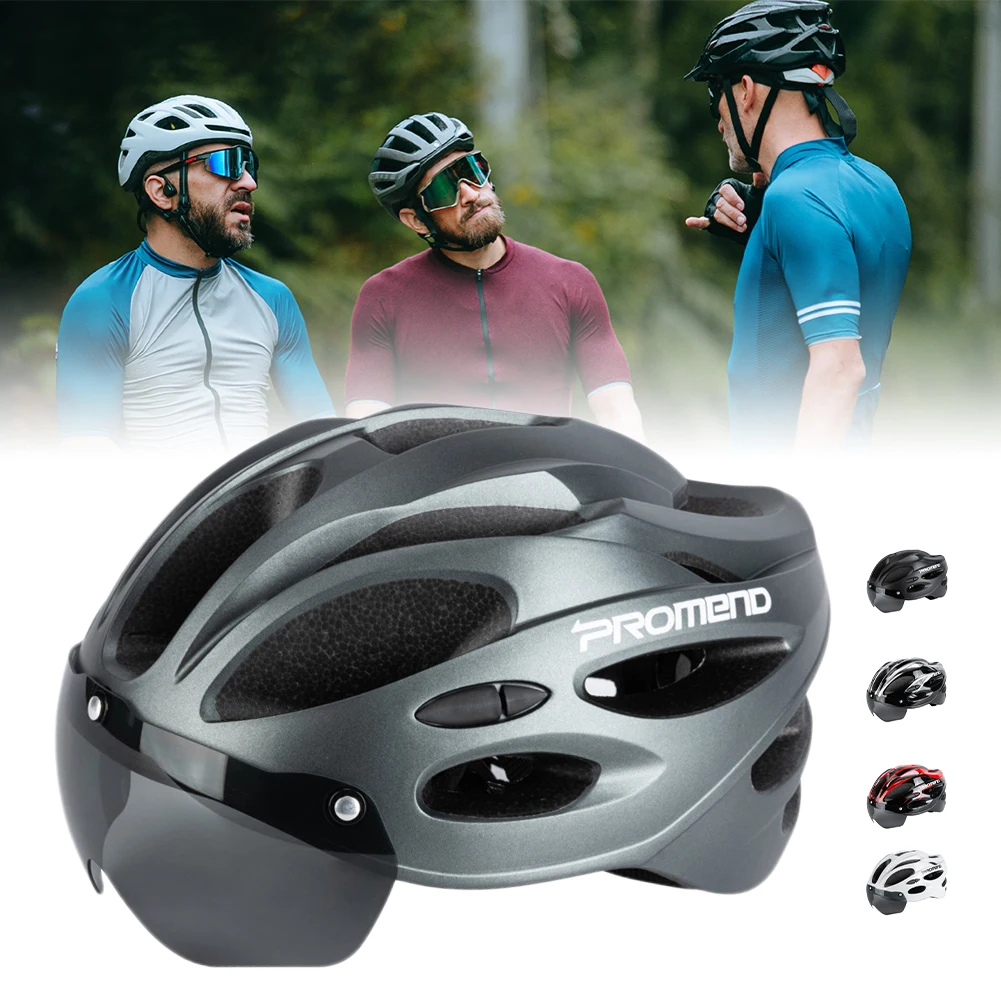 Cycling Helmet Road Mountain Bike Helmet Washable Lining With Detachable Magnetic Goggles Outdoor Cycling Accessories
Cycling Helmet Road Mountain Bike Helmet Washable Lining With Detachable Magnetic Goggles Outdoor Cycling Accessories