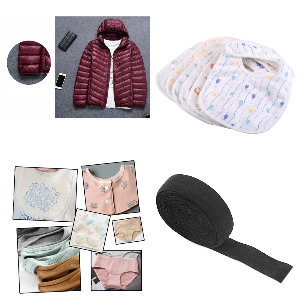 10 м x 2 см Плоский эластичный пояс для плетения одежды манжеты
10 м x 2 см Плоский эластичный пояс для плетения одежды манжеты