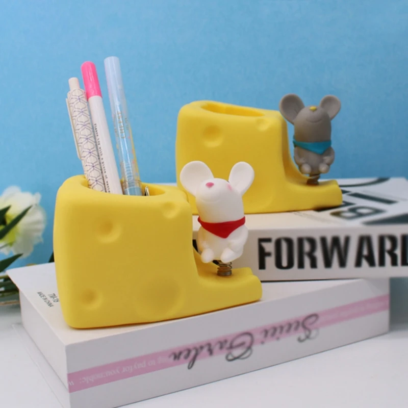 2022 New Cute Cheese Pen Organizer Holder for students Desktop Stationery Organizer Holder Home Office Room Desk Ornemants
2022 New Cute Cheese Pen Organizer Holder for students Desktop Stationery Organizer Holder Home Office Room Desk Ornemants