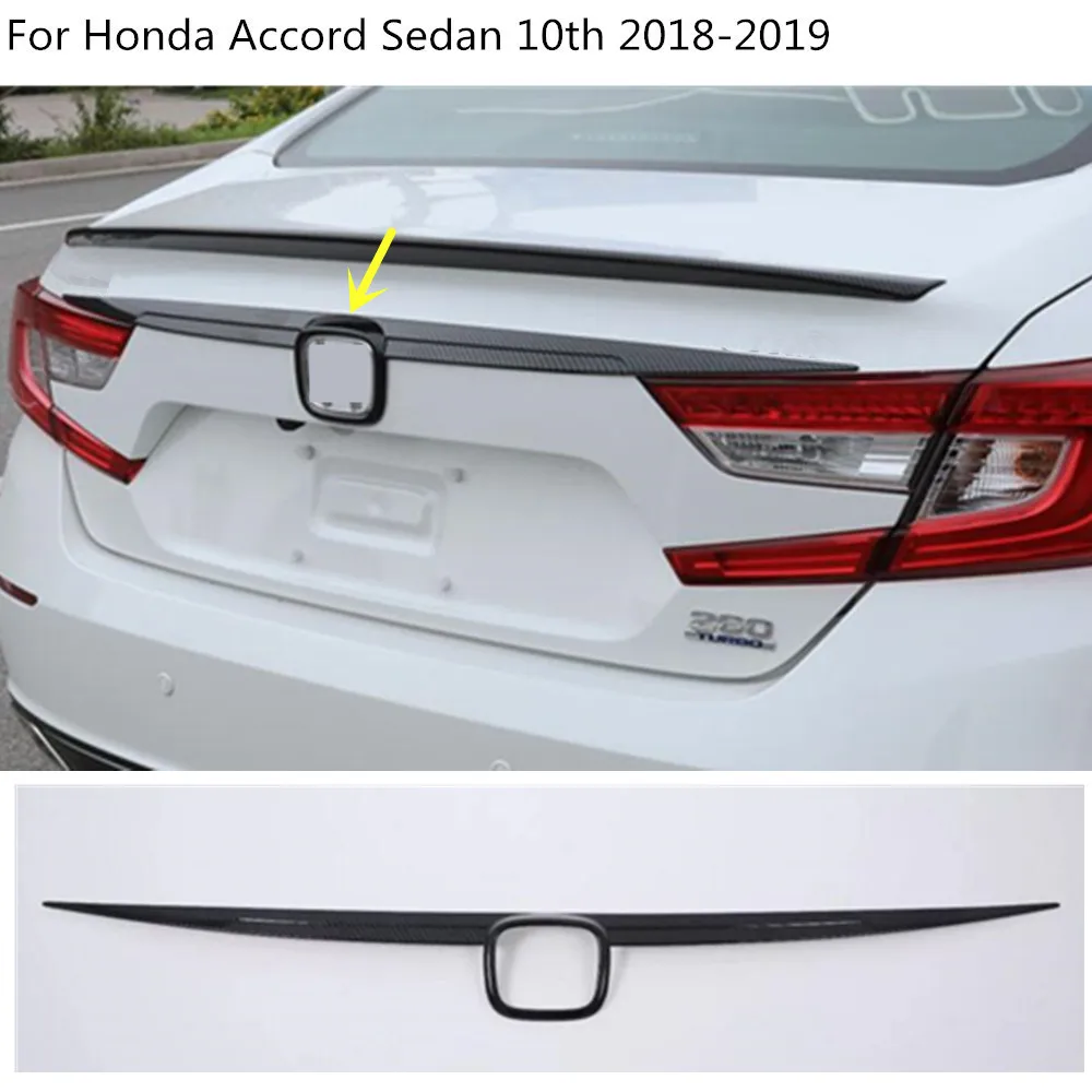 Car Styling Cover Carbon Fibre Rear Door Tailgate Frame Plate Trim Lamp Trunk 1pcs For Honda Accord Sedan 10th 2018 2019 2020
Car Styling Cover Carbon Fibre Rear Door Tailgate Frame Plate Trim Lamp Trunk 1pcs For Honda Accord Sedan 10th 2018 2019 2020