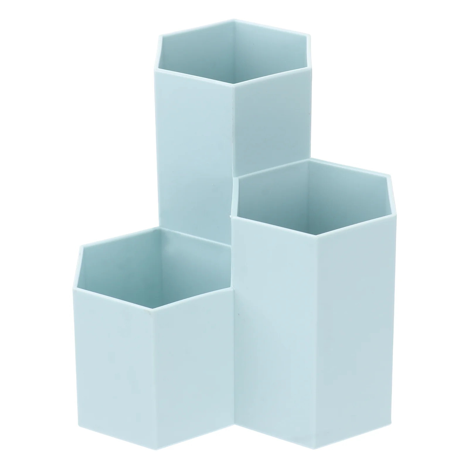 Creative Hexagonal Pen Holder Container Organizer Plastic Desktop Storage Box Student Office Supplies (Blue)
Creative Hexagonal Pen Holder Container Organizer Plastic Desktop Storage Box Student Office Supplies (Blue)