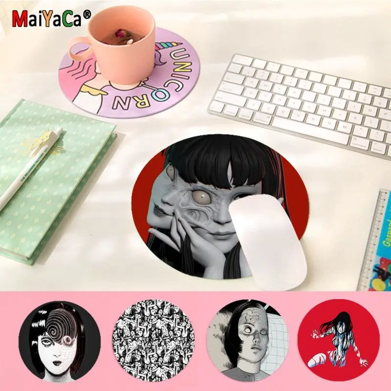 Maiyaca Simple Design Junji Ito Tees Horror Keyboard Gaming MousePads Anti-Slip Laptop PC Mice Pad Mat gaming Mousepad
Maiyaca Simple Design Junji Ito Tees Horror Keyboard Gaming MousePads Anti-Slip Laptop PC Mice Pad Mat gaming Mousepad