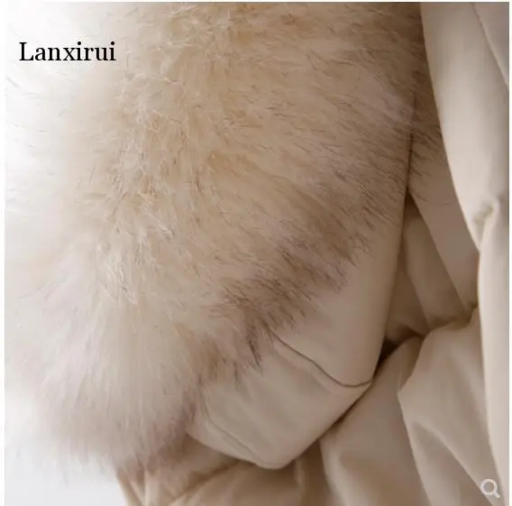 Winter Women White Duck Down Thick Jacket Pockets Large fake Raccoon Fur Hooded Coats Warm Flare Sleeve Down Loose Parkas
Winter Women White Duck Down Thick Jacket Pockets Large fake Raccoon Fur Hooded Coats Warm Flare Sleeve Down Loose Parkas