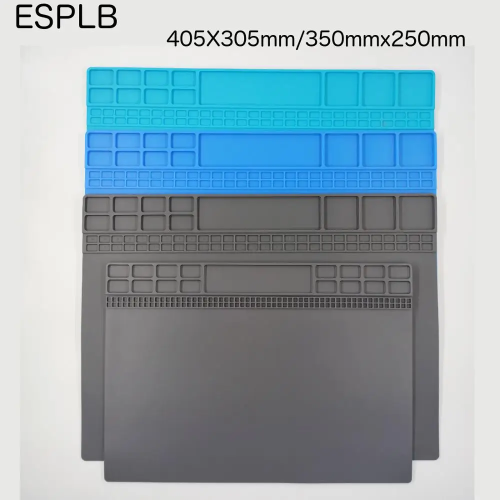 ESPLB 405X305mm Heat Insulation Repair Pad Soldering Work Station Mat Silicon Welding Soldering Maintenance Platform
ESPLB 405X305mm Heat Insulation Repair Pad Soldering Work Station Mat Silicon Welding Soldering Maintenance Platform