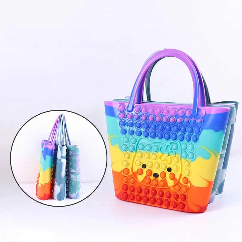 Storage Bag Lady Girls Purse Push Bubble Squishy Fidget Toys Handbag Anti Stress Children Stress Relief Simple Dimple
Storage Bag Lady Girls Purse Push Bubble Squishy Fidget Toys Handbag Anti Stress Children Stress Relief Simple Dimple