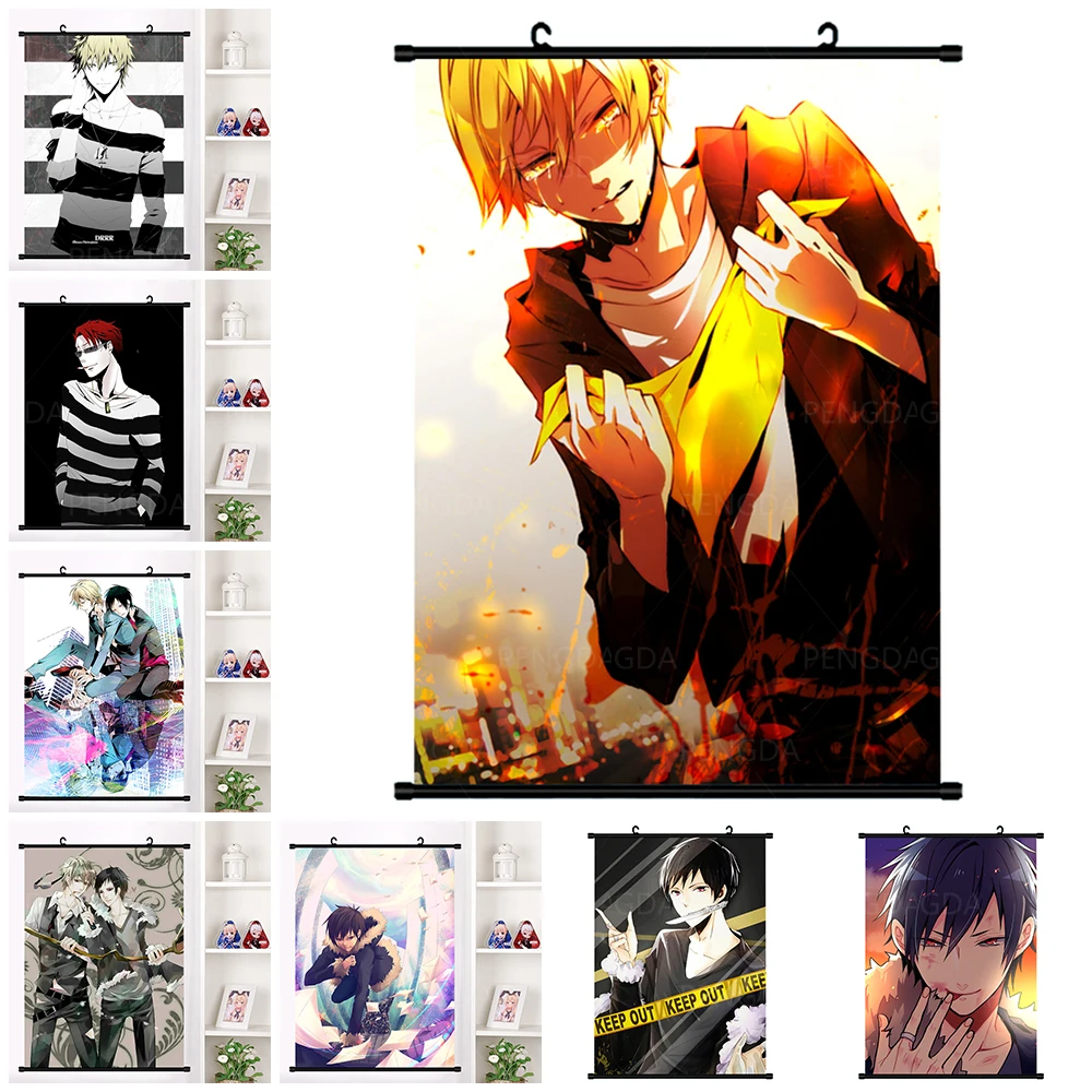 HD Prints Home Decor Durarara Ryugamine Mikado Canvas Anime Characters Painting Plastic Hanging Scrolls Picture Poster Wall Art
HD Prints Home Decor Durarara Ryugamine Mikado Canvas Anime Characters Painting Plastic Hanging Scrolls Picture Poster Wall Art