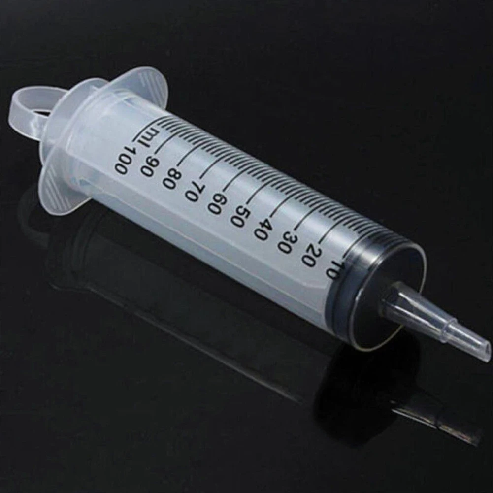 100mL Reusable Plastic Syringes Feeder Cleaning Douche Enema Nutrient Sterile Health Measuring Syringe Tools
100mL Reusable Plastic Syringes Feeder Cleaning Douche Enema Nutrient Sterile Health Measuring Syringe Tools