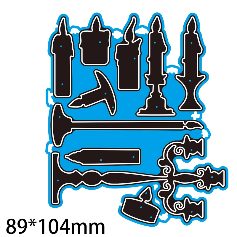 89*104mm CANDLES new Metal Cutting Dies for decoration card DIY Scrapbooking stencil Paper Craft Album template Dies
89*104mm CANDLES new Metal Cutting Dies for decoration card DIY Scrapbooking stencil Paper Craft Album template Dies