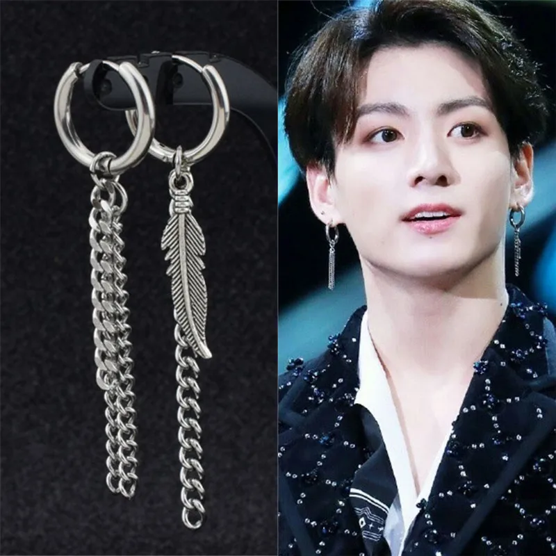 KPOP DNA Korean Stainless steel 1 Pair Bangtan Boys Album JIMIN Wing Stud Earrings fashion jewelry Earrings Jewelry
KPOP DNA Korean Stainless steel 1 Pair Bangtan Boys Album JIMIN Wing Stud Earrings fashion jewelry Earrings Jewelry
