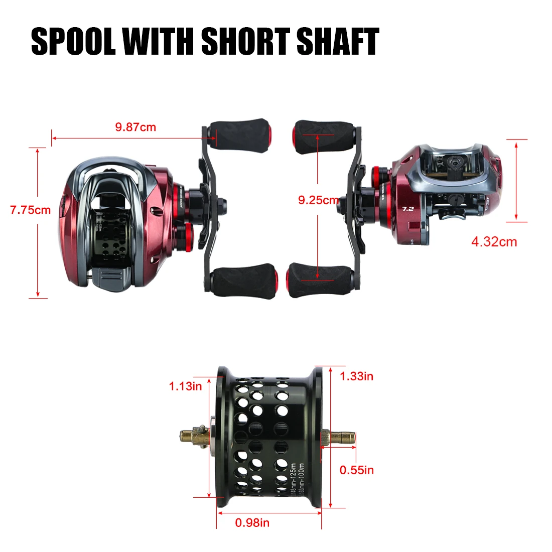 SeaKnight Brand RED FOX BFS Series 162g UltraLight Baitcasting Reel 12BB Embedded Magnetic Brake System 13lbs Fish Alarm System
SeaKnight Brand RED FOX BFS Series 162g UltraLight Baitcasting Reel 12BB Embedded Magnetic Brake System 13lbs Fish Alarm System