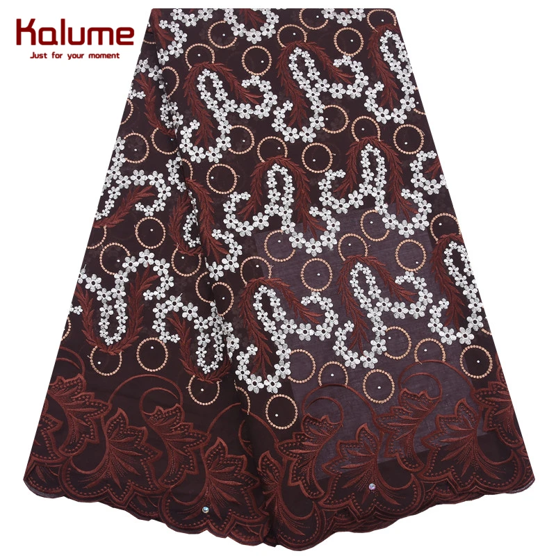 Kalume 2020 New Arrival African Swiss Cotton Lace Fabric Embroidery Dress Materials Nigerian Swiss Voile Lace For Party F2061
Kalume 2020 New Arrival African Swiss Cotton Lace Fabric Embroidery Dress Materials Nigerian Swiss Voile Lace For Party F2061