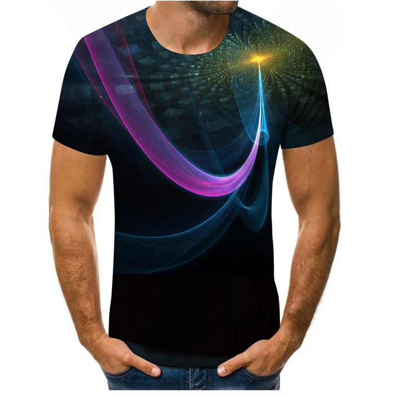 2021 summer fashion new mini colorful series 3D printing pattern men's cool casual short-sleeved T-shirt apparel
2021 summer fashion new mini colorful series 3D printing pattern men's cool casual short-sleeved T-shirt apparel