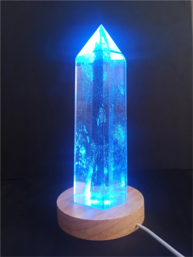 7 - inch clear transparent quartz crystal white melting single - pointed crystal lamp decorative home crafts collection
7 - inch clear transparent quartz crystal white melting single - pointed crystal lamp decorative home crafts collection