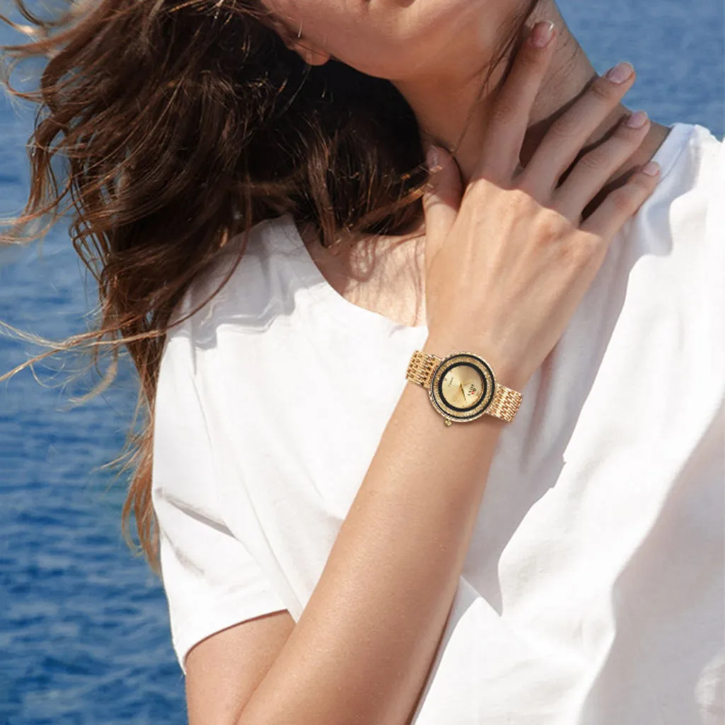 Модные женские часы Креативный алмаз любитель кварцевых часов подарки | Наручные