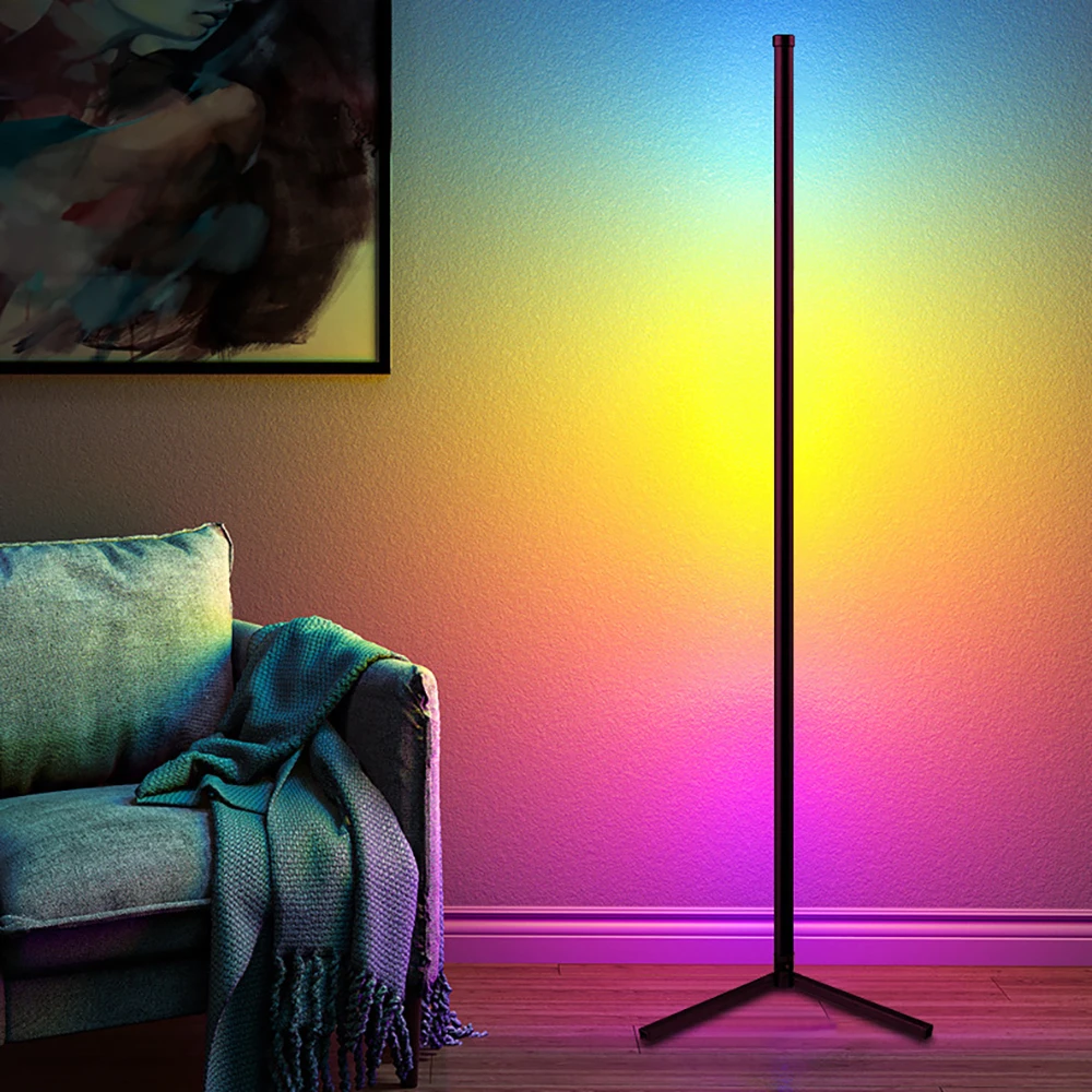 RGB-лампа напольная угловая светодиодсветодиодный с поддержкой Bluetooth и пультом ДУ
RGB-лампа напольная угловая светодиодсветодиодный с поддержкой Bluetooth и пультом ДУ