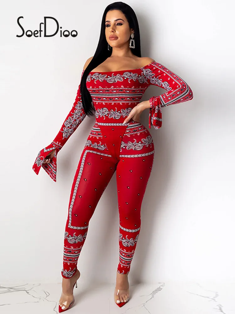 Soefdioo Sexy Two Piece Set Women Printed Flare Sleeve Strapless Bodysuits Pencil Pants Matching Fall 2021 Party Club Outfits
Soefdioo Sexy Two Piece Set Women Printed Flare Sleeve Strapless Bodysuits Pencil Pants Matching Fall 2021 Party Club Outfits