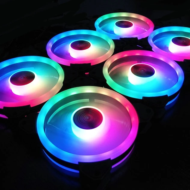 COOLMOON GUANG2 Computer Case PC Cooling Fan RGB Adjust 120mm Quiet + IR Remote New Computer Cooler RGB CPU Case Fan Three In
COOLMOON GUANG2 Computer Case PC Cooling Fan RGB Adjust 120mm Quiet + IR Remote New Computer Cooler RGB CPU Case Fan Three In