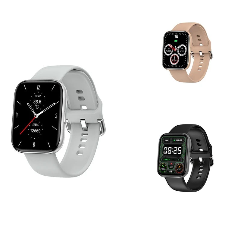 

Полная версия пресс Smartwatch 1,69 дюймов спортивный режим смарт-часы для женщин сердечного ритма крови Давление монитор для IOS Android