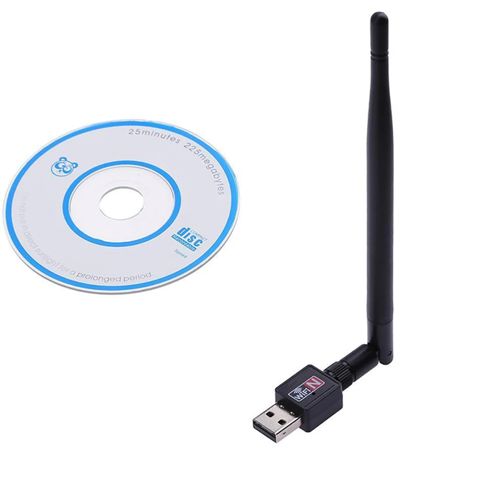 Wi-Fi-роутер 600 Мбит/с USB 2 0 беспроводной адаптер Wi-Fi Интернет-сеть LAN-карта с антенной