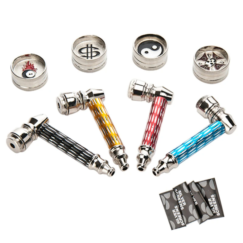 1pcs Tobacco Stems Metal Pipes Portable Creative Smoking Pipe Herb with Tobacco Pipes Gifts Grinder cigar Accessories
1pcs Tobacco Stems Metal Pipes Portable Creative Smoking Pipe Herb with Tobacco Pipes Gifts Grinder cigar Accessories