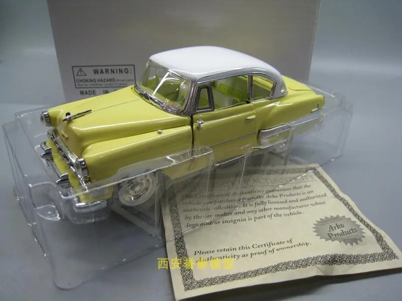 Классическая модель автомобиля ARKO 1/32 1954 Chevrolet Bel Air Bell Sports Coupe из сплава
Классическая модель автомобиля ARKO 1/32 1954 Chevrolet Bel Air Bell Sports Coupe из сплава
