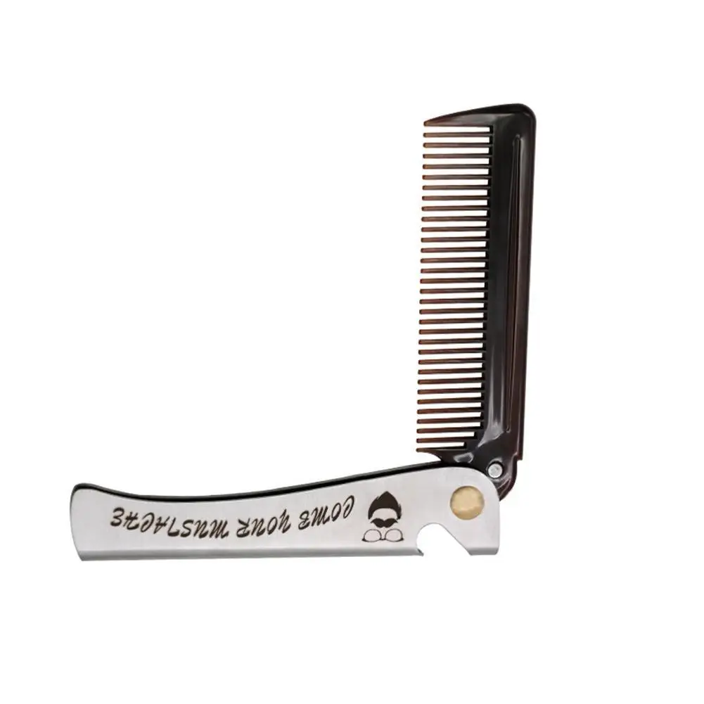 Folding Steel Combs For Men Oil Head Portable Beard Combs Hair Styling Product Combs For Man Foldable hair comb
Folding Steel Combs For Men Oil Head Portable Beard Combs Hair Styling Product Combs For Man Foldable hair comb