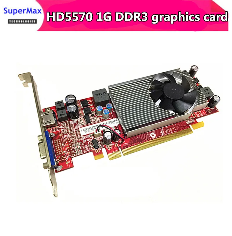 Оригинальная видеокарта для настольного ПК Lenovo HD5570 1G 128bit DDR3 MSI V215, REV: 5,1. Полноразмерный ободок VGA HD-MI, бесплатная доставка
Оригинальная видеокарта для настольного ПК Lenovo HD5570 1G 128bit DDR3 MSI V215, REV: 5,1. Полноразмерный ободок VGA HD-MI, бесплатная доставка
