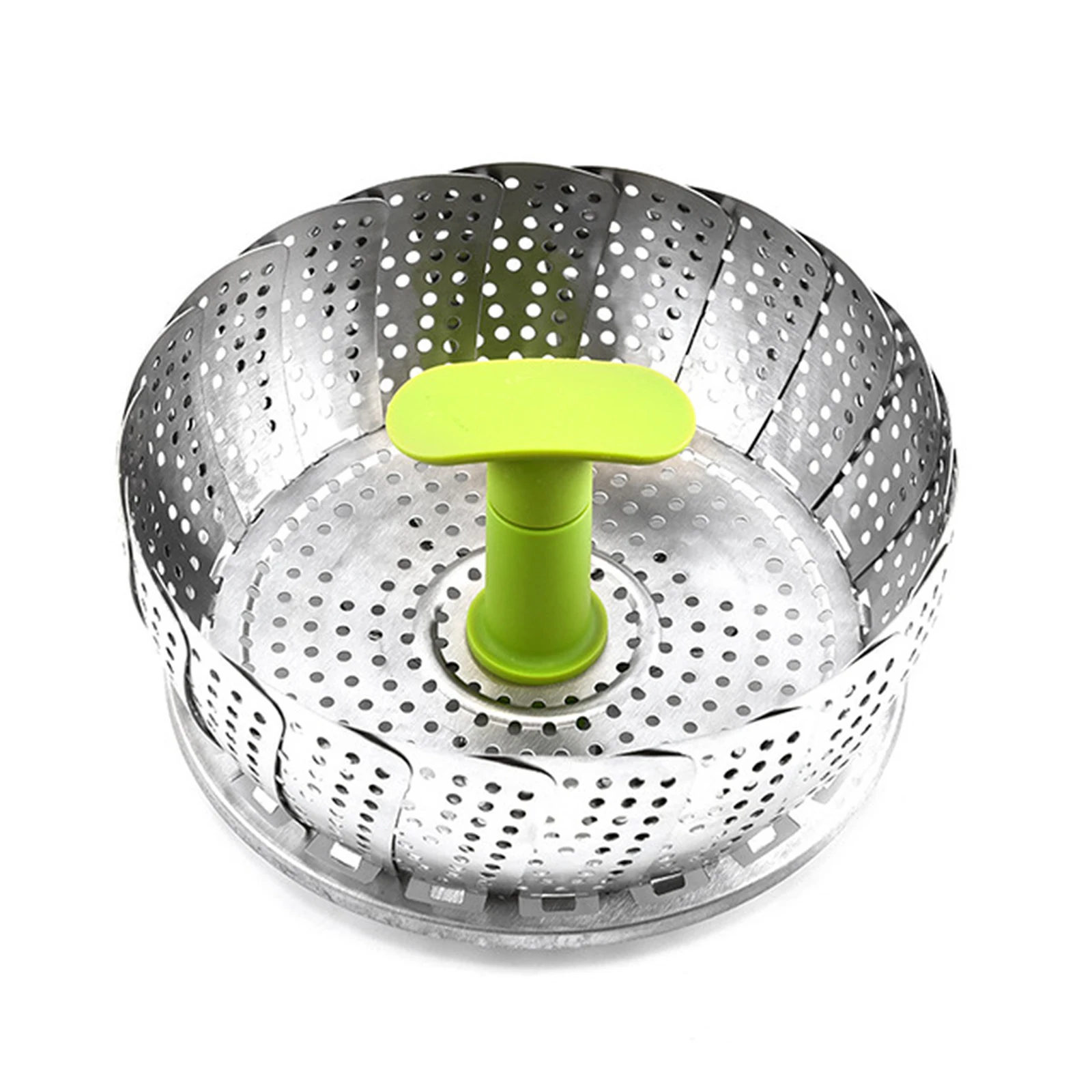 Folding Dish Steam Kitchen Food Steamer Basket Scalable Multifunctional Silver Multifunctional Telescopic Folding Steamer 
Folding Dish Steam Kitchen Food Steamer Basket Scalable Multifunctional Silver Multifunctional Telescopic Folding Steamer
